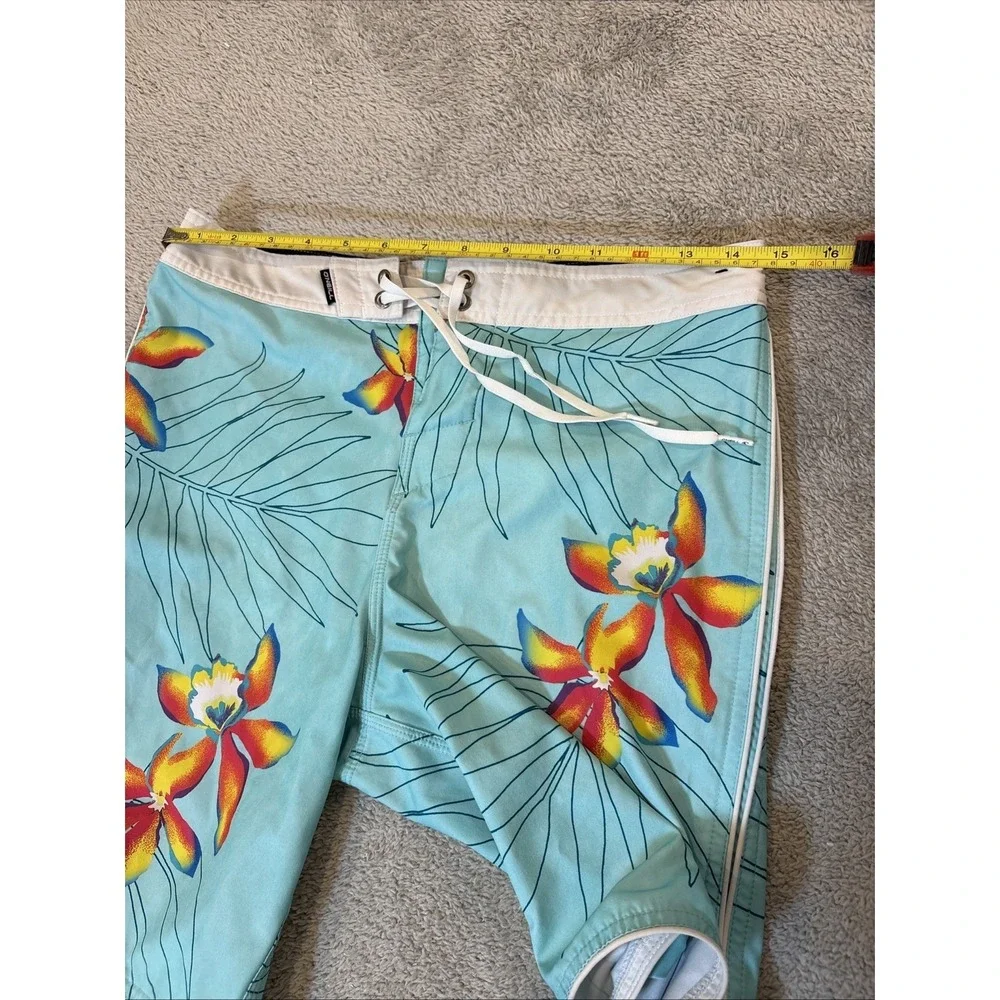 ONeill‎ Hyperfreak Board Shorts Swim Trunks Mens Size 29 Multicolor Floral